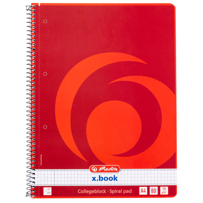 Artikelbild 2 für herlitz Collegeblock x.book kariert DIN A4 Innenrand, 1 Block, Artikelnummer 871364