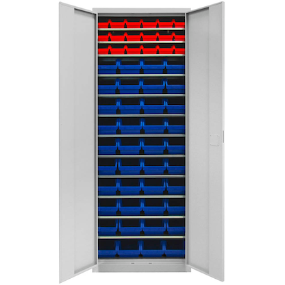 Artikelbild 6 für ADB Metallschrank 40829 lichtgrau 71,0 x 30,0 x 195,0 cm, aufgebaut, Artikelnummer 892713