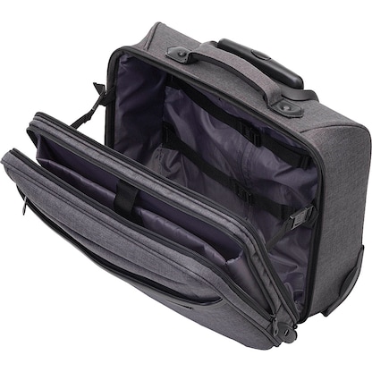 Artikelbild 2 für LIGHTPAK Laptop-Trolley ARKON Kunstfaser grau 42,5 x 21,0 x 37,0 cm, Artikelnummer 348654