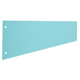 Artikelbild 1 für herlitz Trennstreifen Trapez blau, 190 g/qm Karton, 100 St., Artikelnummer 958553
