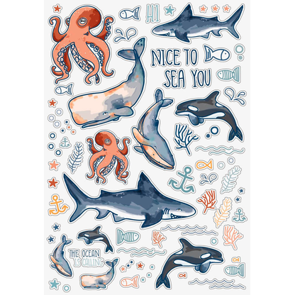 Artikelbild 4 für BRUNNEN Freundebuch Happy Ocean ca. DIN A5 liniert, blau Hardcover 80 Seiten, Artikelnummer 163057