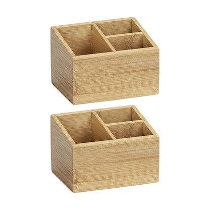 Artikelbild 21 für 2 WENKO Terra Ordnungsboxen braun 12,0 x 9,0 x 8,5 cm, Artikelnummer 806842