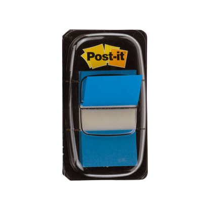 Artikelbild für Post-it® Index Haftmarker blau 50 Streifen, Artikelnummer 130880