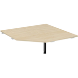 Artikelbild 1 für geramöbel Verbindungsplatte höhenverstellbar Flex ahorn, anthrazit fünfeckig 122,5 x 122,5 x 68,0 - 80,0 cm, Artikelnummer 879611