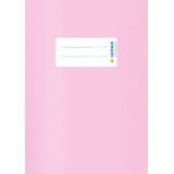 Artikelbild 1 für HERMA Heftumschlag mit Baststruktur rosa Kunststoff DIN A5, Artikelnummer 604312