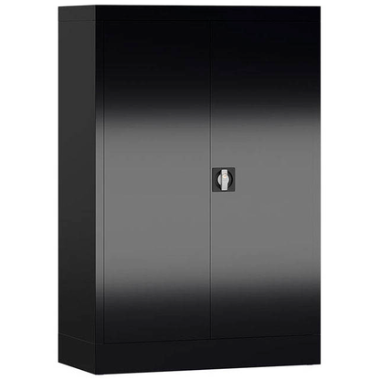 Artikelbild 2 für ClassiX Metallschrank X-530299 tiefschwarz 80,0 x 38,0 x 120,0 cm, aufgebaut, Artikelnummer 183899