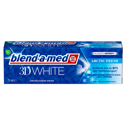 Artikelbild 2 für blend-a-med 3D WHITE ARCTIC FRESH Zahnpasta 75 ml, Artikelnummer 739621