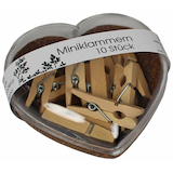 Artikelbild 1 für M&M Holzklammern holz 10 Stück, Artikelnummer 647501