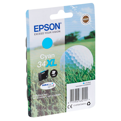 Artikelbild 2 für EPSON 34XL /T3472XL cyan Druckerpatrone, Artikelnummer 371308