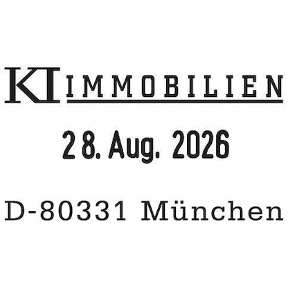 Artikelbild 3 für trodat Datumstempel mit Text individualisierbar 5430 selbstfärbend schwarz mit Logo, 1 St., Artikelnummer 442879
