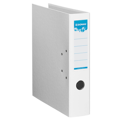 Artikelbild 2 für DONAU Klassik Ordner weiß Karton 7,5 cm DIN A4, Artikelnummer 183970