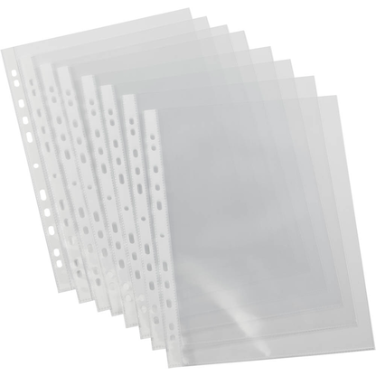 Artikelbild 8 für 100 EICHNER Prospekthüllen DIN A4 glasklar glatt 0,12 mm, Artikelnummer 600373