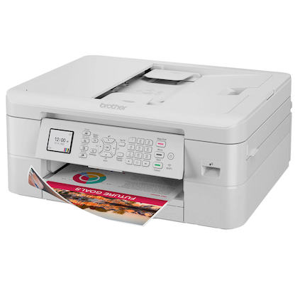 Artikelbild 3 für brother MFC-J1010DW 4 in 1 Tintenstrahl-Multifunktionsdrucker weiß, Artikelnummer 606844