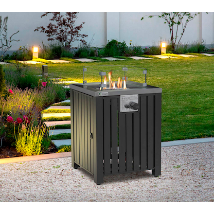 Artikelbild 2 für tepro Gas-Feuerstelle Topeka anthrazit 50,0 cm, Artikelnummer 327728