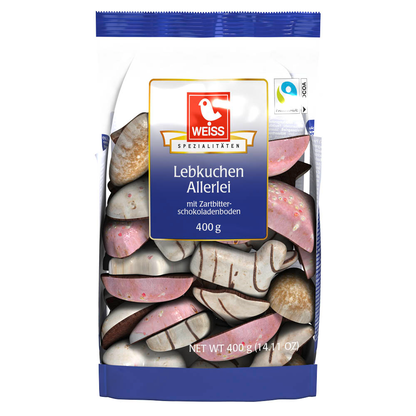 Artikelbild für WEISS Lebkuchen Allerlei 400,0 g, Artikelnummer 641849
