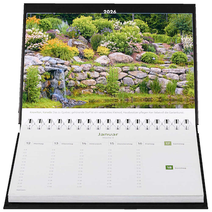 Artikelbild 5 für KUNTH Tischquerkalender 52 Gärten um die Welt 2026, Artikelnummer 575666