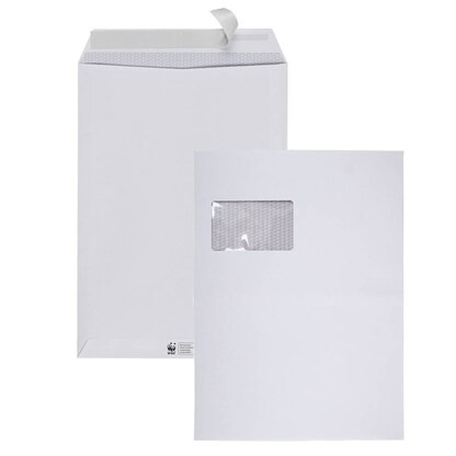 Artikelbild 4 für BONG Versandtaschen TopSTAR DIN C4 mit Fenster weiß 10 St., Artikelnummer 121244