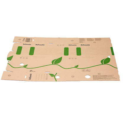 Artikelbild 6 für 25 Esselte Archivboxen ECO braun 8,0 x 23,3 x 32,7 cm, Artikelnummer 845887