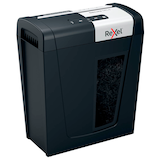 Artikelbild 1 für Rexel Secure MC4 Aktenvernichter mit Partikelschnitt P-5, 2 x 15 mm, bis 4 Blatt, schwarz, Artikelnummer 437174