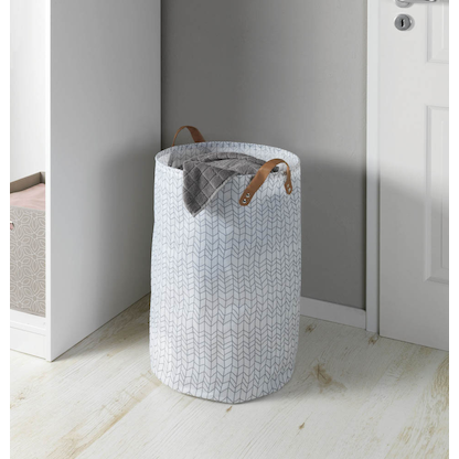 Artikelbild 4 für WENKO Wäschekorb Geo weiß, Artikelnummer 531291