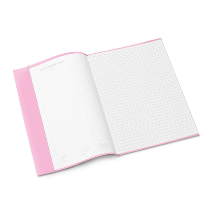 Artikelbild 2 für HERMA Heftumschlag mit Baststruktur rosa Kunststoff DIN A5, Artikelnummer 604312