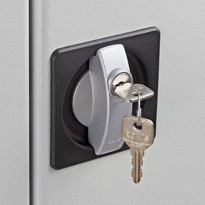 Artikelbild 4 für ADB Umweltschrank 40729 lichtgrau 92,0 x 58,0 x 192,0 cm, aufgebaut, Artikelnummer 892681