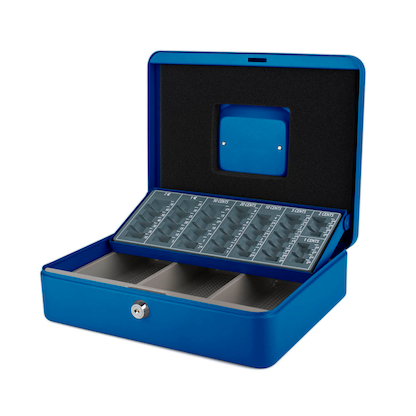 Artikelbild 5 für pavo Geldkassette 8008766 blau, Artikelnummer 520056