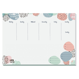 Artikelbild 1 für SIGEL Schreibtischunterlage Rose Inspiration weiß/bunt Papier 42,0 x 29,7 cm, 30 Blatt, Artikelnummer 149217