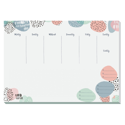 Artikelbild 11 für SIGEL Schreibtischunterlage Rose Inspiration weiß/bunt Papier 42,0 x 29,7 cm, 30 Blatt, Artikelnummer 149217