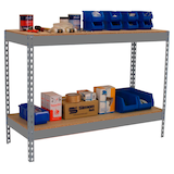 Artikelbild 1 für Simonrack Werkbank SIMONWORK BASIC 2 grau 120,0 x 75,0 x 90,0 cm, Artikelnummer 980829