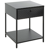 Artikelbild 1 für HAKU Möbel Konsole Nachttisch Metall schwarz 40,0 x 40,0 x 53,0 cm, Artikelnummer 340097