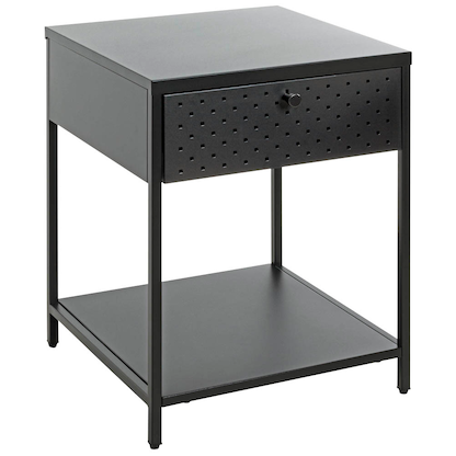 Artikelbild 7 für HAKU Möbel Konsole Nachttisch Metall schwarz 40,0 x 40,0 x 53,0 cm, Artikelnummer 340097