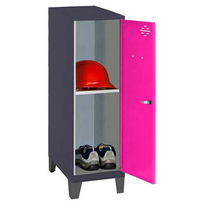 Artikelbild für Simonrack Spind SIMONLOCKER DISM anthrazit, pink 8425437120794, 1 Schließfach 30,0 x 50,0 x 101,5 cm, Artikelnummer 356398