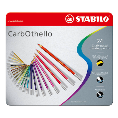 Artikelbild 21 für STABILO CarbOthello Kreidestifte farbsortiert 24 St., Artikelnummer 272213