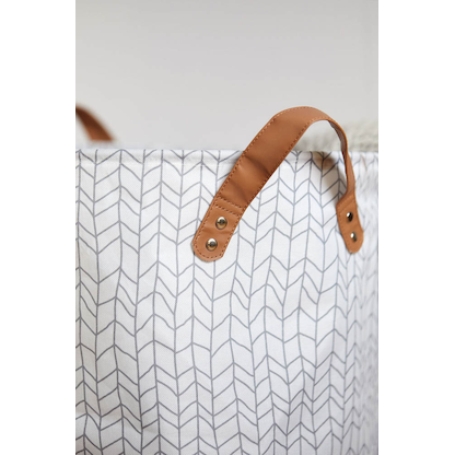 Artikelbild 5 für WENKO Wäschekorb Geo weiß, Artikelnummer 531291