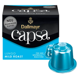 Artikelbild 1 für Dallmayr Capsa Lungo Mild Roast Kaffeekapseln, Arabica- und Robustabohnen mild, 10 Portionen, Artikelnummer 388830