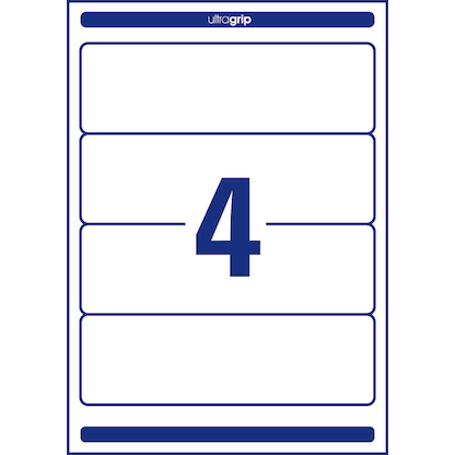 Artikelbild 9 für 40 AVERY Zweckform Ordneretiketten weiß, Artikelnummer 732877