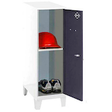 Artikelbild 1 für Simonrack Spind SIMONLOCKER DISM SINGLE weiß, anthrazit 8425437120831, 1 Schließfach 30,0 x 50,0 x 101,5 cm, Artikelnummer 355947