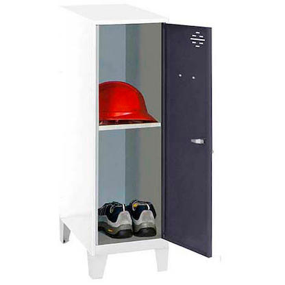 Artikelbild für Simonrack Spind SIMONLOCKER DISM SINGLE weiß, anthrazit 8425437120831, 1 Schließfach 30,0 x 50,0 x 101,5 cm, Artikelnummer 355947