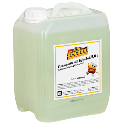 Artikelbild für office discount Apfel Flüssigseife 5,0 l, Artikelnummer 478766
