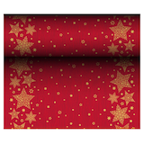 Artikelbild 1 für PAPSTAR Tischläufer Christmas Shine 88171 rot 40,0 cm x 24,0 m, Artikelnummer 183101