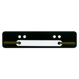 Artikelbild 1 für 100 Wekre Heftstreifen schwarz Kunststoff, Artikelnummer 126987