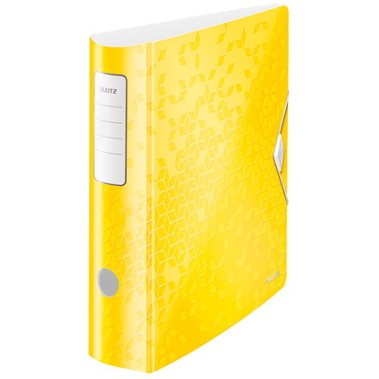Artikelbild für AKTION: LEITZ Active WOW 1106 Ordner gelb Kunststoff 8,2 cm DIN A4 mit Prämie nach Registrierung, Artikelnummer 898876