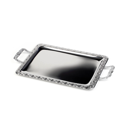 Artikelbild 24 für APS Tablett SCHÖNER ESSEN silber rechteckig 31,0 x 54,0 cm, Artikelnummer 194686