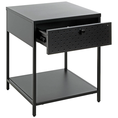 Artikelbild 4 für HAKU Möbel Konsole Nachttisch Metall schwarz 40,0 x 40,0 x 53,0 cm, Artikelnummer 340097