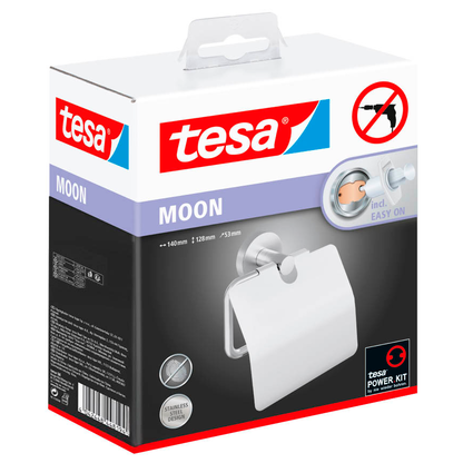 Artikelbild 2 für tesa Toilettenpapierhalter MOON silber, Artikelnummer 554947