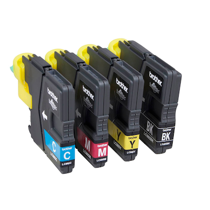 Artikelbild 3 für brother LC-985BK/C/M/Y schwarz, cyan, magenta, gelb Druckerpatronen, 4er-Set, Artikelnummer 561225