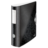 Artikelbild 1 für AKTION: LEITZ Active WOW 1106 Ordner schwarz Kunststoff 8,2 cm DIN A4 mit Prämie nach Registrierung, Artikelnummer 898902