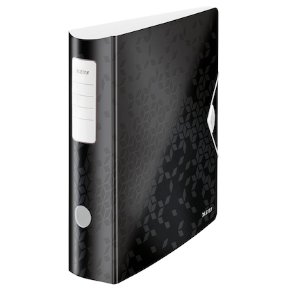 Artikelbild für AKTION: LEITZ Active WOW 1106 Ordner schwarz Kunststoff 8,2 cm DIN A4 mit Prämie nach Registrierung, Artikelnummer 898902