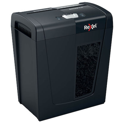 Artikelbild 9 für Rexel Secure X10 Aktenvernichter mit Partikelschnitt P-4, 4 x 40 mm, bis 10 Blatt, schwarz, Artikelnummer 437224